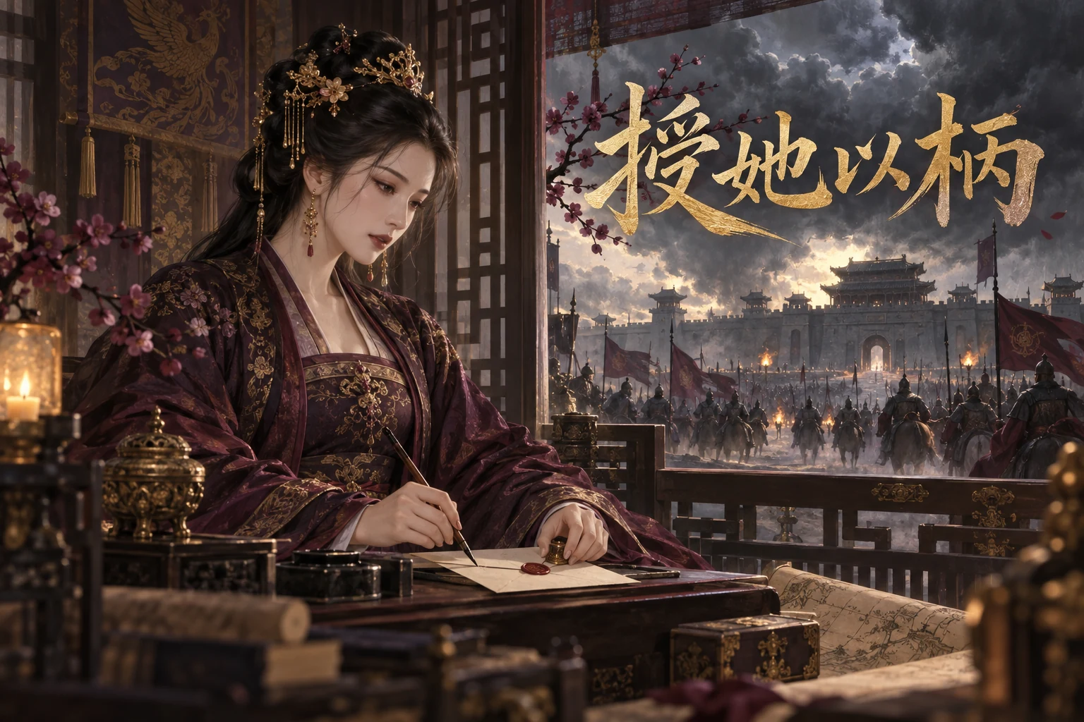 授她以柄主题封面